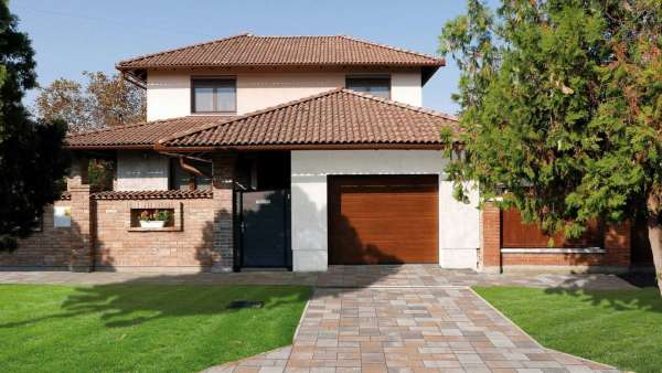 Frühwald Suave térkő - Barna melír